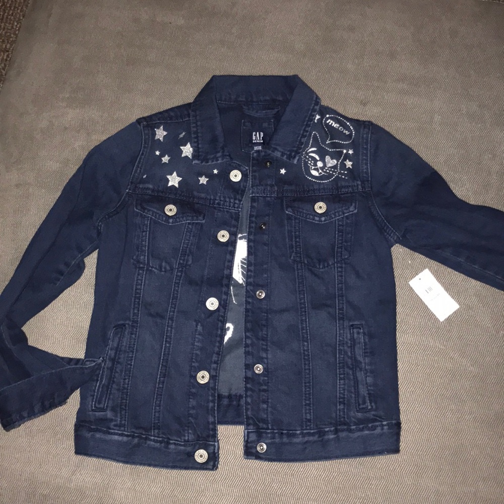 Girls size Large (10-12) denim jacket.